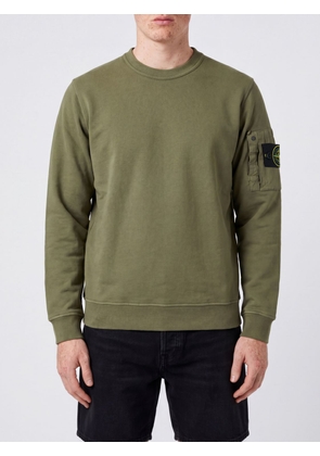 STONE ISLAND Sweatshirt Men color Green