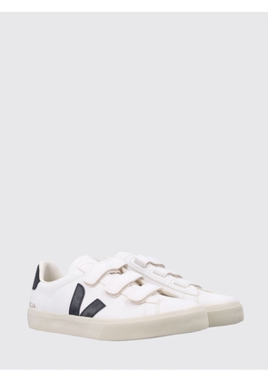 VEJA Recife Trainers in Sustainable O. T. Leather with Velcro and Logo
