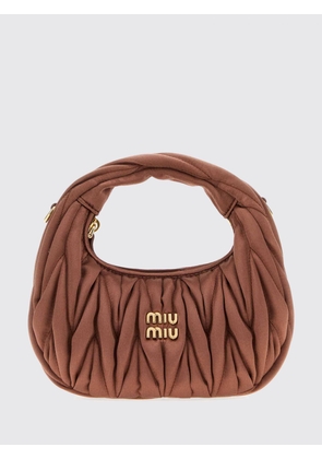MIU MIU Handbag Woman color Cocoa