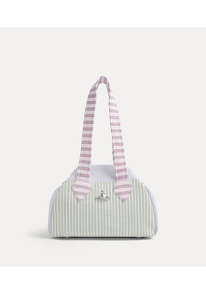 Vivienne Westwood Yasmine Medium Archive Handbag Classic Oxford Shirt Multi
