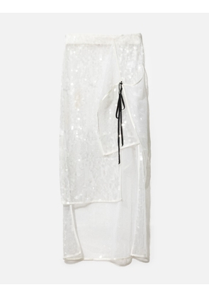 Clear Sequin Skirt