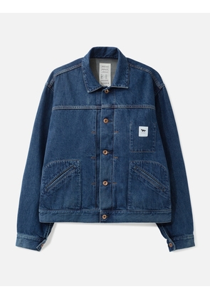 Maison Kitsuné X Kuro Selvedge Denim Jacket