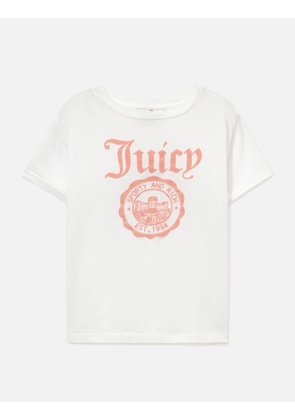 Sporty &amp; Rich X Juicy Couture Emblem Essentials T-Shirt