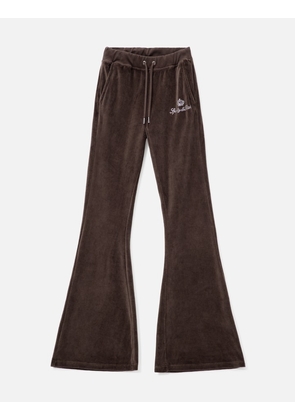 Sporty &amp; Rich X Juicy Couture Script Velour Sweatpant