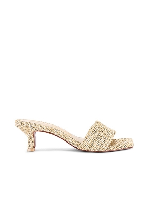 Cult Gaia Ada Sandal in Beige. Size 36. Also in 37, 38, 39, 40.