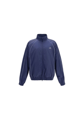 Balenciaga Blue Cotton Shell Jacket - L