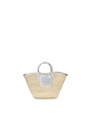 Jacquemus Beige Raffia Shoulder Bag