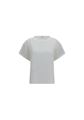 Brunello Cucinelli White Cotton T-Shirt - M