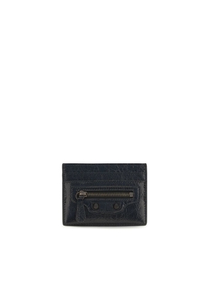 Balenciaga Black Lamb Ovis Aries Aries Wallet