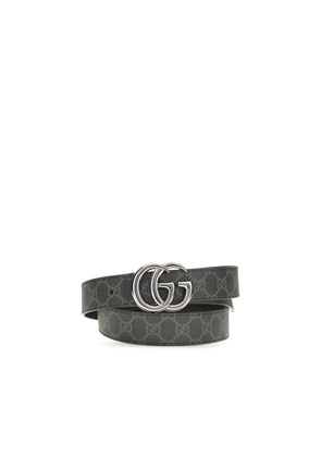 Gucci Black Calf Leather Bos Taurus Regular Belt - 100 cm / 40 Inches