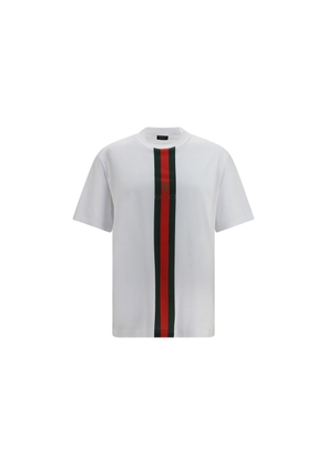Gucci White Cotton T-Shirt - L