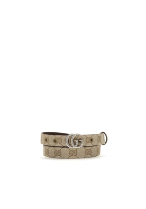 Gucci Beige Fabric Thin Belt - 70 cm / 28 Inches