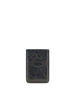 Balenciaga Black Lamb Ovis Aries Aries Wallet