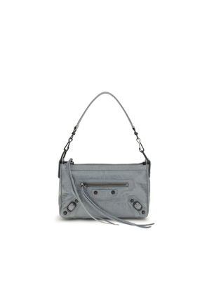 Balenciaga Gray Lamb Ovis Aries Aries Handbag