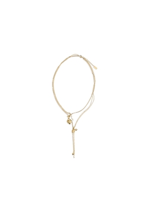 Chloé Gold Brass Necklace - One Size