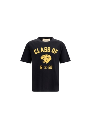 Valentino Black Cotton T-Shirt - L