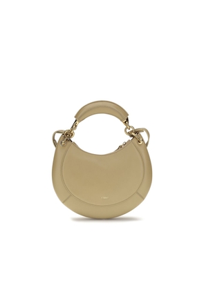 Chloé Beige Calf Leather Bos Taurus Shoulder Bag