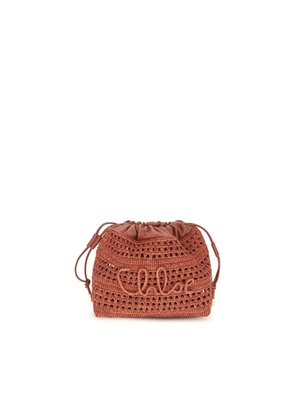 Chloé Multicolor Raffia Shoulder Bag