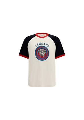 Versace White Cotton T-Shirt - L