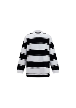 Balenciaga White Cotton Polo Shirt - L