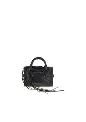 Balenciaga Black Lamb Ovis Aries Aries Handbag