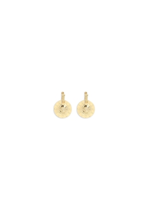 Versace Gold Brass Earrings - One Size