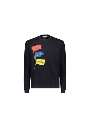 Paul & Shark Blue Cotton Sweatshirt - L