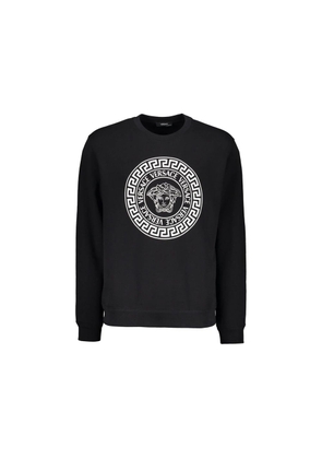 Versace Black Cotton Sweatshirt - L