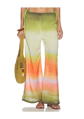 Baobab Lulu Set Pants in Green. Size XS. Also in S, M, L, XL.