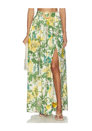 Cara Cara Greenfield Skirt in Green. Size 00. Also in 4.