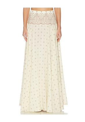 DEVON WINDSOR Rylie Skirt in Cream. Size S. Also in XS, M, L.