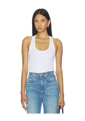 Commando Better Than Basic Rib Racerback Tank in White. Size XS. Also in M.