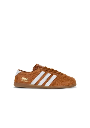 adidas Originals Gazelle Lo Pro Sneaker in Brown. Size 5. Also in 5.5, 6, 6.5, 7, 7.5, 8, 8.5, 9, 9.5, 10.