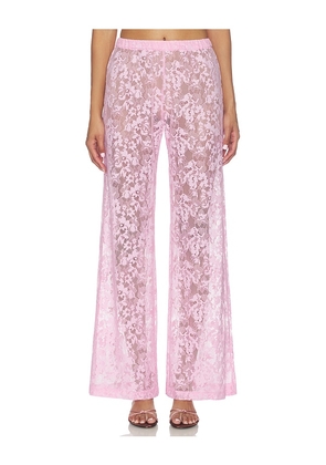 Amanda Uprichard x REVOLVE Mariko Pants in Pink. Size XS. Also in S, M, L, XL.
