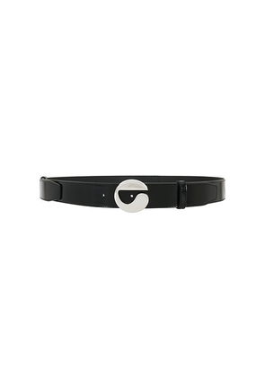 Coperni Infinity Logo Belt in Black. Size XS. Also in S, M, L.
