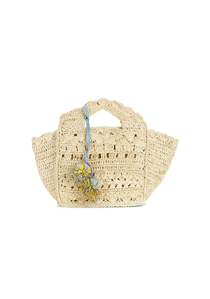 BTB Los Angeles Mini Tammi Tote in Tan.