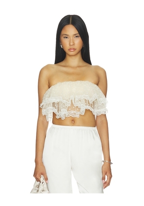 Free People x REVOLVE Sweet Sugar Tube Top in Ivory. Size XS. Also in S, M, L, XL.