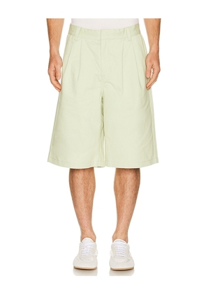 HUF Sorta Long Chino Short in Beige. Size 30. Also in 32, 34, 36.