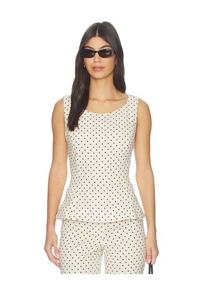 FAITHFULL Iria Top in Cream. Size S. Also in XS, M, L, XL.