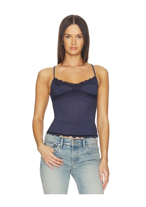 Free People X Intimately Mix & Match Cami in Navy. Size XS. Also in S, M, L, XL.