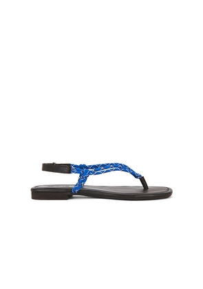 Madewell Aliyah Paracord Sandal in Blue. Size 6.5. Also in 7, 7.5, 8, 8.5, 9, 9.5, 10.