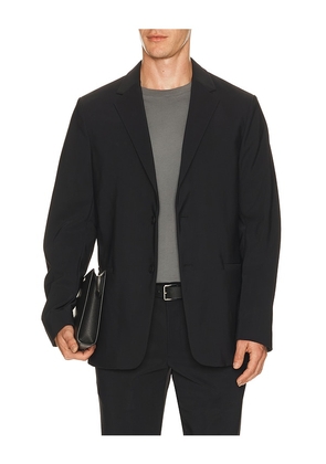 Theory Clinton Blazer in Precision Ponte in Black. Size 38. Also in 40, 42, 44, 46, 48.