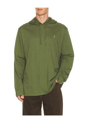 Polo Ralph Lauren Long Sleeve Hooded T-shirt in Green. Size XL/1X. Also in .