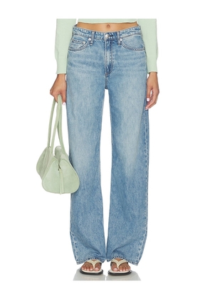 Rag & Bone Featherweight Logan Wide Jeans in Blue. Size 23. Also in 24, 25, 26, 27, 28, 29, 30, 31, 32, 33.