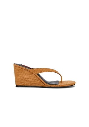 SIMONMILLER Soleil Wedge in Nude. Size 36. Also in 37, 38, 39, 40.