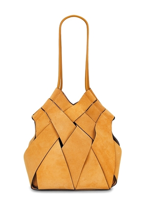 Ulla Johnson Charlotte Shoulder Bag in Tan.