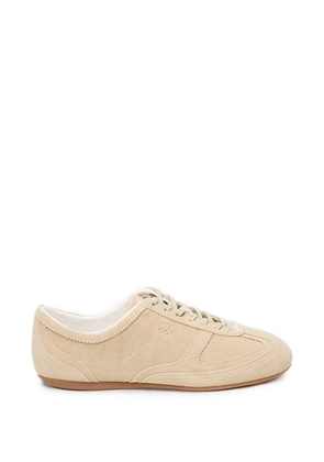 HUGO suede-finish lace-up sneakers - Neutrals