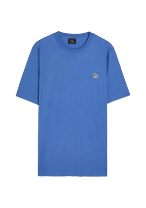 PS Paul Smith Zebra-patch T-shirt - Blue