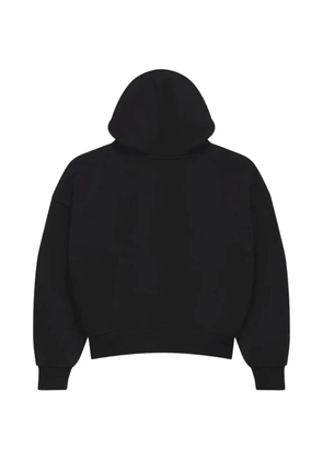 LOSTSHDWS flower-motif hoodie - Black