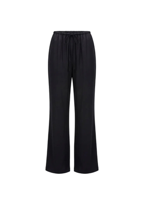 Toccin Nela drawstring flared trousers - Black